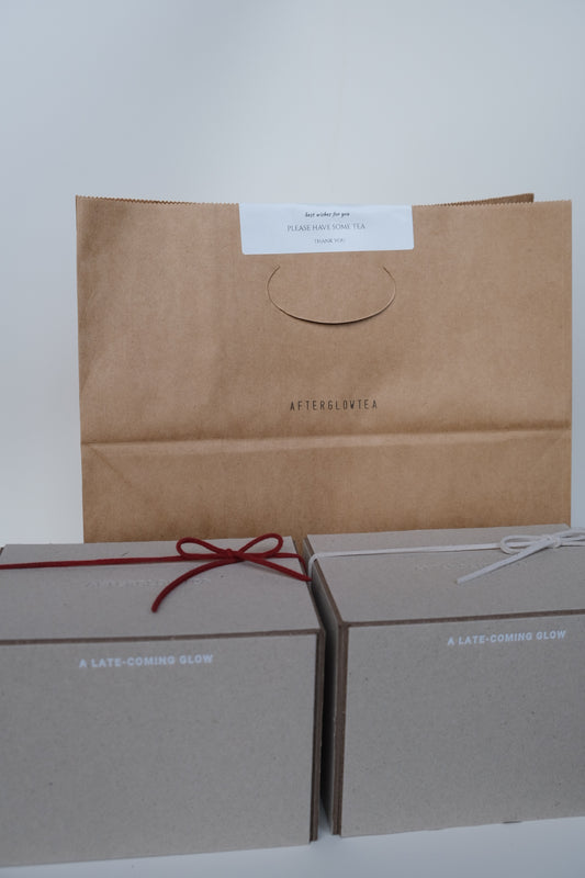 桃香紅茶+茉莉花茶｜濾掛式茶飲組合（含禮品袋）